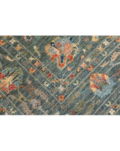 Tappeto Zigler Fine Pakistan bianco marrone 203x301