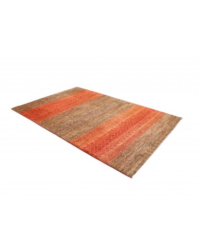 Tappeto Royal Gabbeh Pakistan arancione marrone 197x295