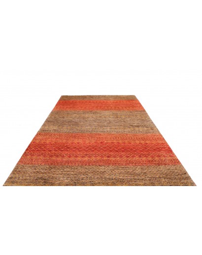 Tappeto Royal Gabbeh Pakistan arancione marrone 197x295