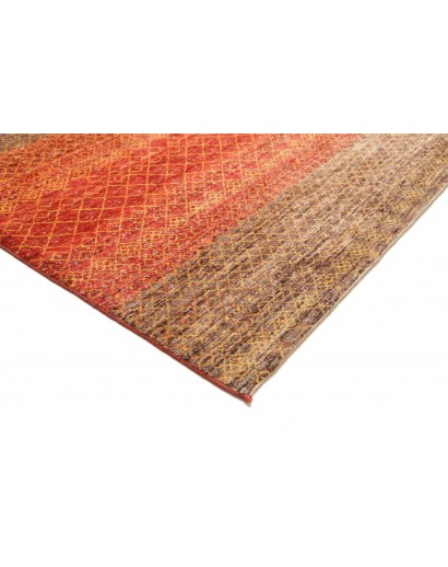 Tappeto Royal Gabbeh Pakistan arancione marrone 197x295