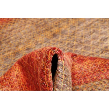 Tappeto Royal Gabbeh Pakistan arancione marrone 197x295