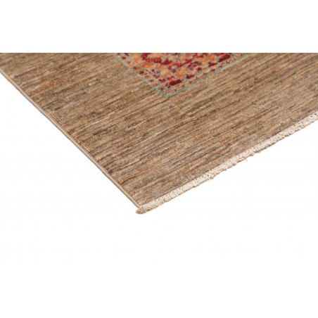 Tappeto Bakhteari Pakistan marrone bianco 98x153