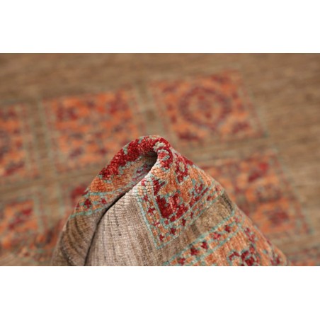Tappeto Bakhteari Pakistan marrone bianco 98x153