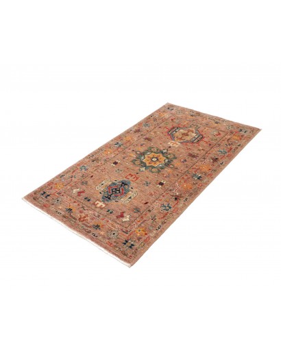 Tappeto Tribal Pakistan marrone grigio 79x135