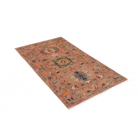 Tappeto Tribal Pakistan marrone grigio 79x135