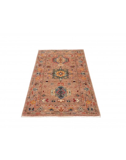 Tappeto Tribal Pakistan marrone grigio 79x135