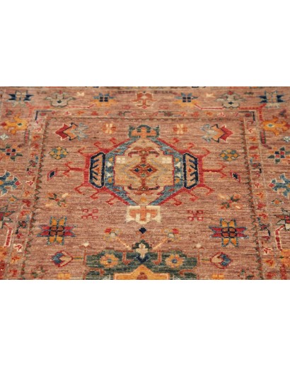 Tappeto Tribal Pakistan marrone grigio 79x135