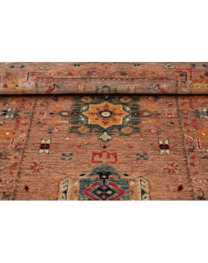 Tappeto Tribal Pakistan marrone grigio 79x135