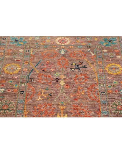 Tappeto Zigler Fine Pakistan marrone bianco 79x125