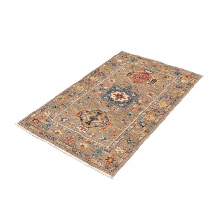 Tappeto Tribal Pakistan marrone grigio 76x117