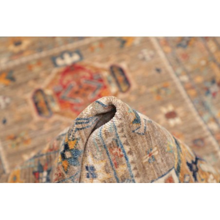 Tappeto Tribal Pakistan marrone grigio 76x117