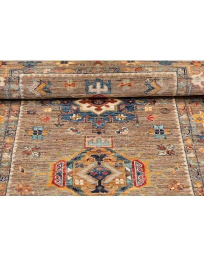 Tappeto Tribal Pakistan marrone grigio 76x117