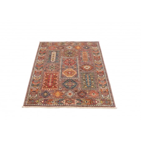 Tappeto Tribal Pakistan bianco grigio 81x118