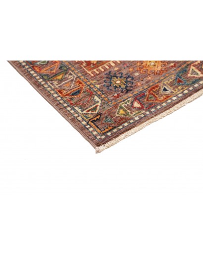 Tappeto Tribal Pakistan bianco grigio 81x118