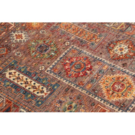 Tappeto Tribal Pakistan bianco grigio 81x118