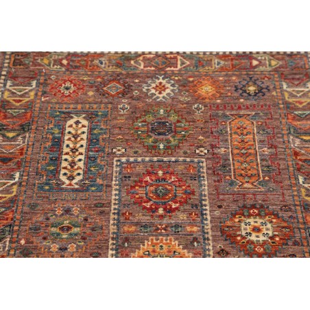 Tappeto Tribal Pakistan bianco grigio 81x118