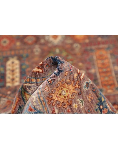 Tappeto Tribal Pakistan bianco grigio 81x118