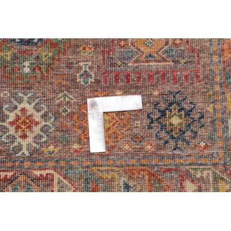 Tappeto Tribal Pakistan bianco grigio 81x118