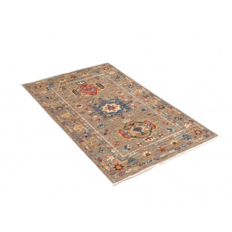 Tappeto Tribal Pakistan marrone grigio 76x119
