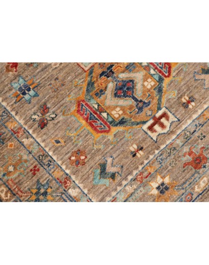 Tappeto Tribal Pakistan marrone grigio 76x119