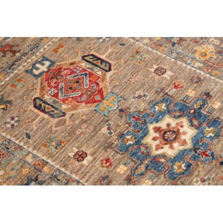 Tappeto Tribal Pakistan marrone grigio 76x119
