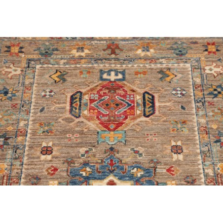 Tappeto Tribal Pakistan marrone grigio 76x119