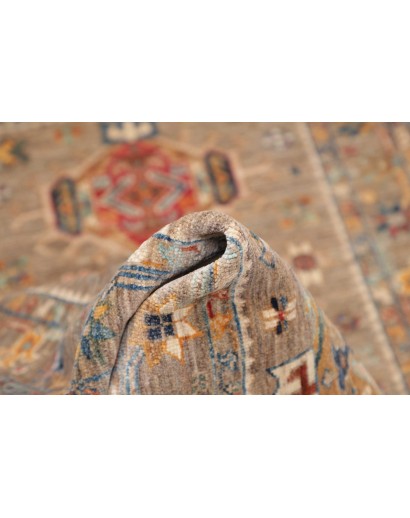 Tappeto Tribal Pakistan marrone grigio 76x119