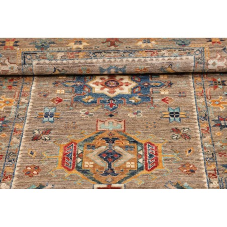 Tappeto Tribal Pakistan marrone grigio 76x119