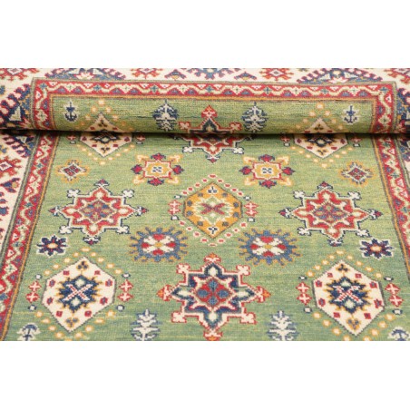 Tappeto Kazak Afghanistan marrone azzurro 100x149