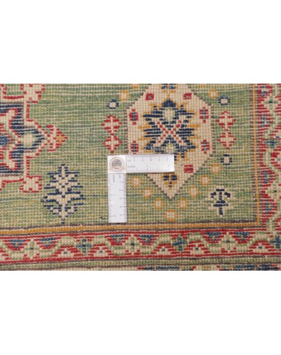 Tappeto Kazak Afghanistan marrone azzurro 100x149