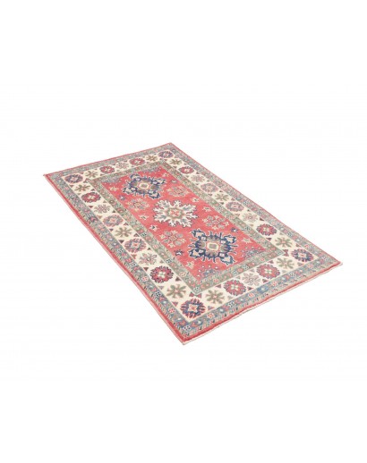 Tappeto Kazak Afghanistan marrone azzurro 81x129
