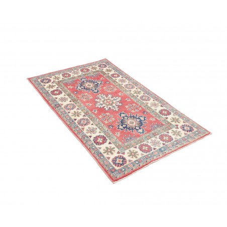 Tappeto Kazak Afghanistan marrone azzurro 81x129