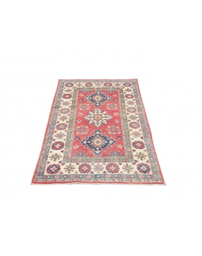 Tappeto Kazak Afghanistan marrone azzurro 81x129