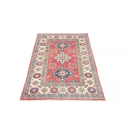Tappeto Kazak Afghanistan marrone azzurro 81x129