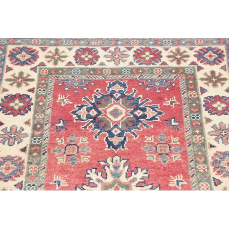 Tappeto Kazak Afghanistan marrone azzurro 81x129