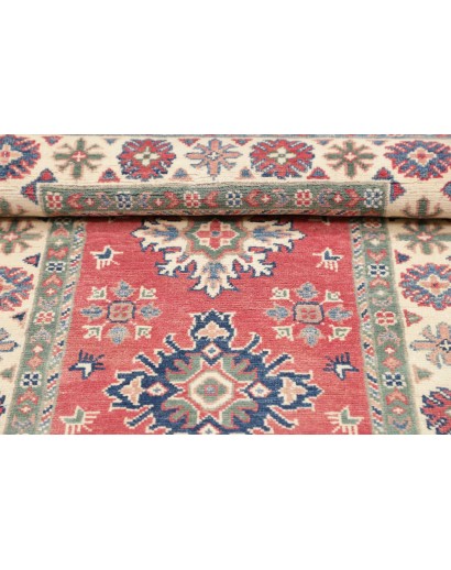 Tappeto Kazak Afghanistan marrone azzurro 81x129