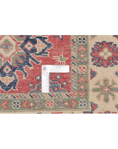 Tappeto Kazak Afghanistan marrone azzurro 81x129