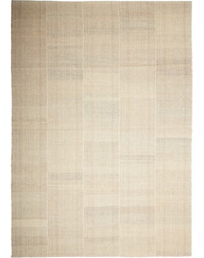Tappeto Kilim Persia beige bianco 204x305