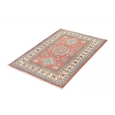 Tappeto Kazak Afghanistan marrone azzurro 84x118