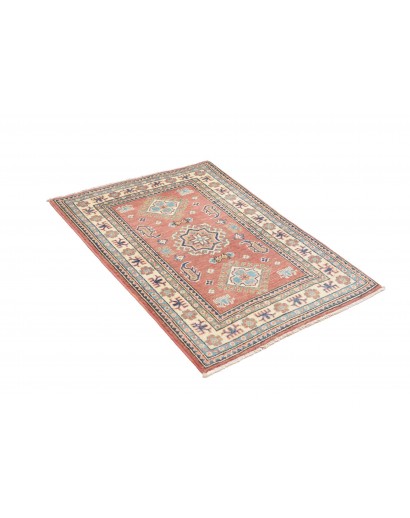 Tappeto Kazak Afghanistan marrone azzurro 84x118