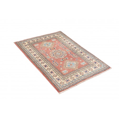 Tappeto Kazak Afghanistan marrone azzurro 84x118