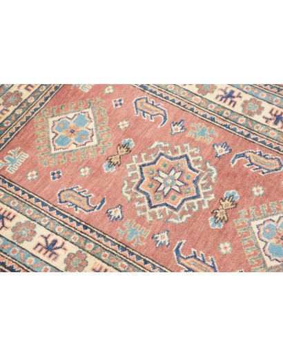 Tappeto Kazak Afghanistan marrone azzurro 84x118