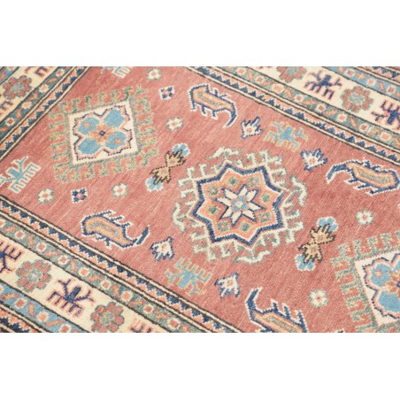 Tappeto Kazak Afghanistan marrone azzurro 84x118