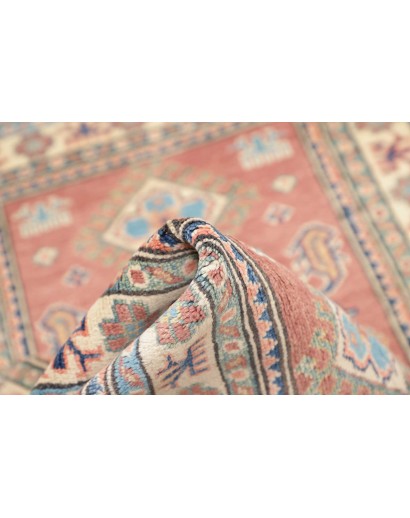 Tappeto Kazak Afghanistan marrone azzurro 84x118