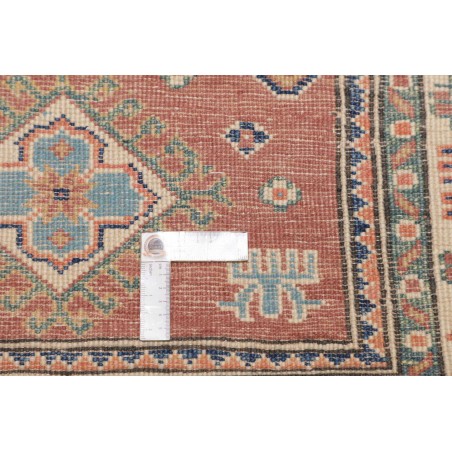 Tappeto Kazak Afghanistan marrone azzurro 84x118