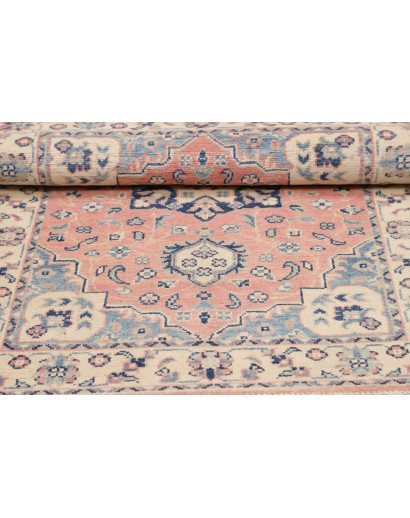 Tappeto Kazak Afghanistan beige giallo 84x113