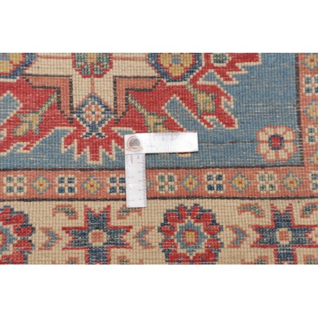 Tappeto Kazak Afghanistan beige azzurro 84x122