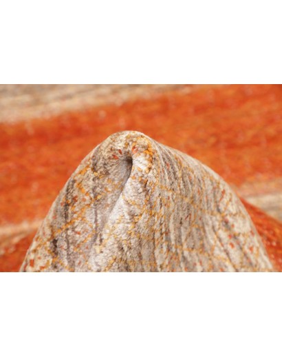 Tappeto Royal Gabbeh Pakistan arancione bianco 91x160