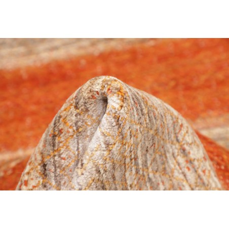 Tappeto Royal Gabbeh Pakistan arancione bianco 91x160
