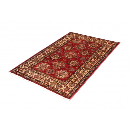 Tappeto Kazak Fine Pakistan marrone giallo 101x147